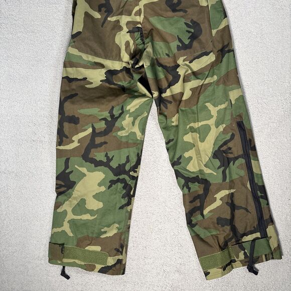 Cold Weather Camouflage Trousers Size XS Short Woodland Goretex Utility Outdoors - Picture 12 of 15